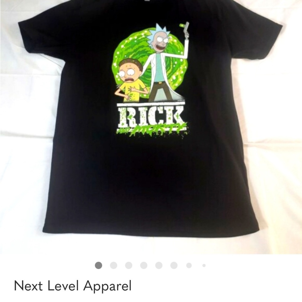 Next Level Apparel Black Graphic Kids T-Shirt
